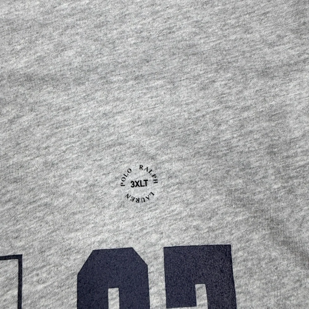 Polo Ralph Lauren 3XLT Grey POLORL67 Graphic T-Shirt NWT Big & Tall 711866982040